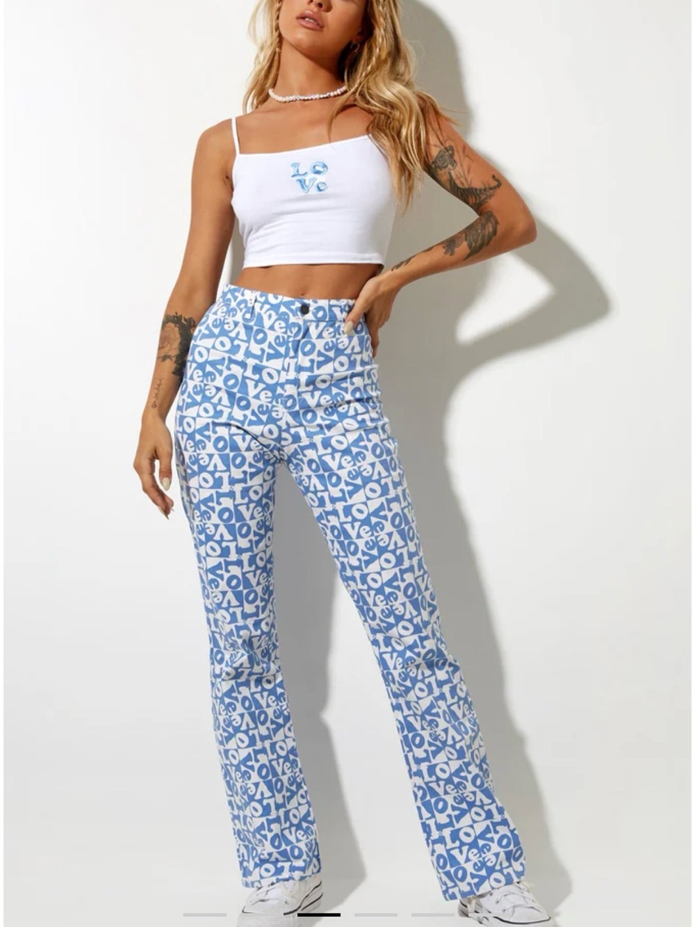 Motel Rocks 'LOVE’ Pants